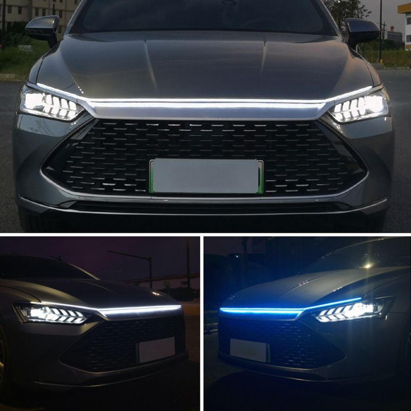 OKEEN Car Start Scan Through-Type Super Bright New LED Hood Ambient Light_voghion.com