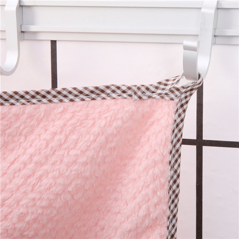 Doppelseitiges, saugfähiges Geschirrtuch mit Ananasmuster, kleines quadratisches Handtuch, fusselfrei, zum Aufhängen, Küchenspültuch_voghion.com