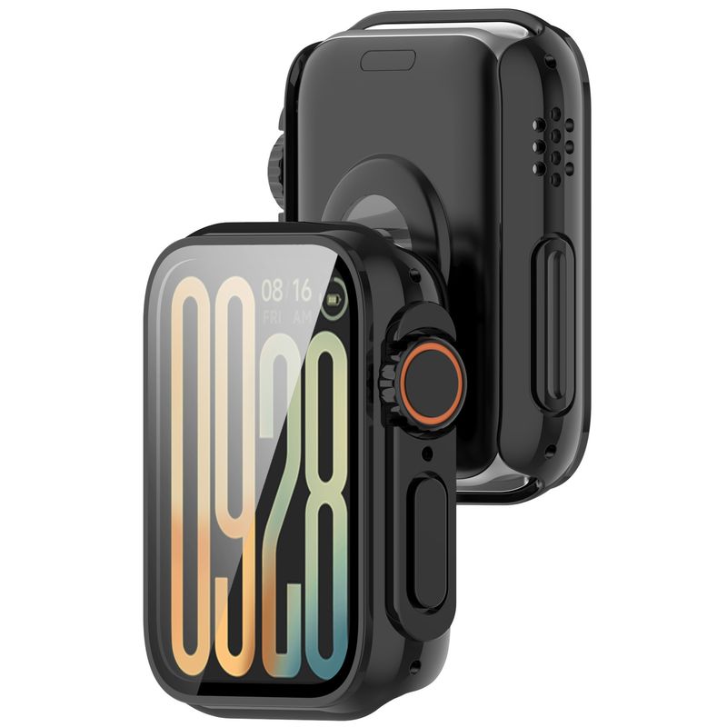 Displayschutzhülle für XIaomi Mi Band 9 Pro, PC-Hülle + vollständige Schutzhülle aus gehärtetem Glas für Miband 9Pro Zubehör_voghion.com