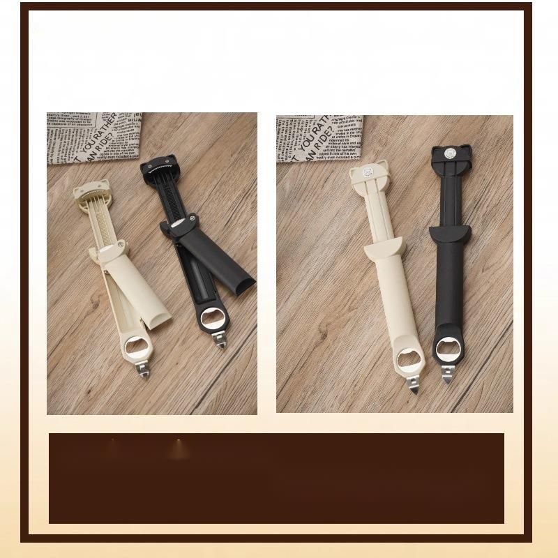 Neuer multifunktionaler, einziehbarer, hochwertiger Öffnungsartefakt-Bierflaschenöffner, Schraubverschlussentferner_voghion.com