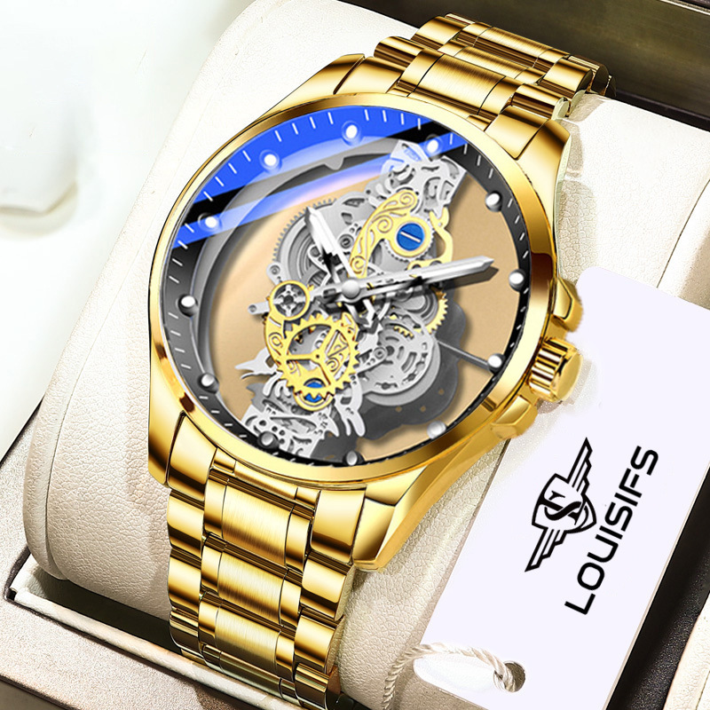 Nuovo orologio da uomo trasparente cavo non completamente automatico impermeabile luminoso nuovo_voghion.com