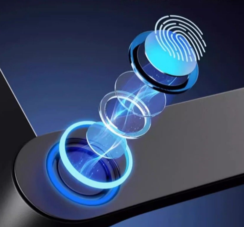 Serratura elettronica antifurto con password intelligente per porte d'ingresso della casa a noleggio con impronta digitale Yingdian_voghion.com