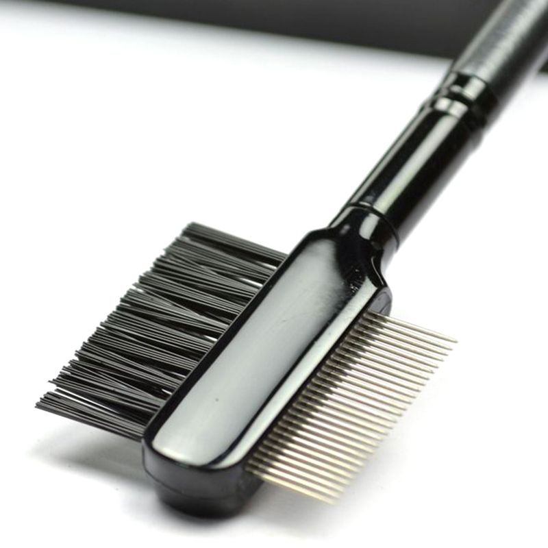 Multi-function Double-sided Dog Eye Comb Brush Eyelash Brush Tear Stain Remover_voghion.com