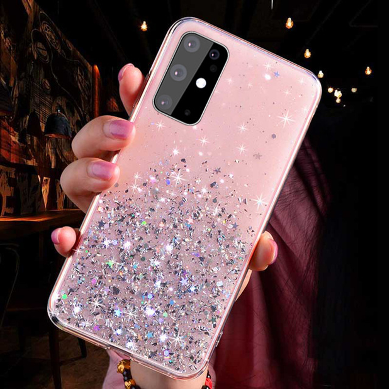 Crystal Glitter Cover fir Huawei P50 Pro P40 Lite E P20 P30 Pro Sequins Silikon Case Huawei Mate 40 Pro P30 Lite P40 Pr_voghion.com