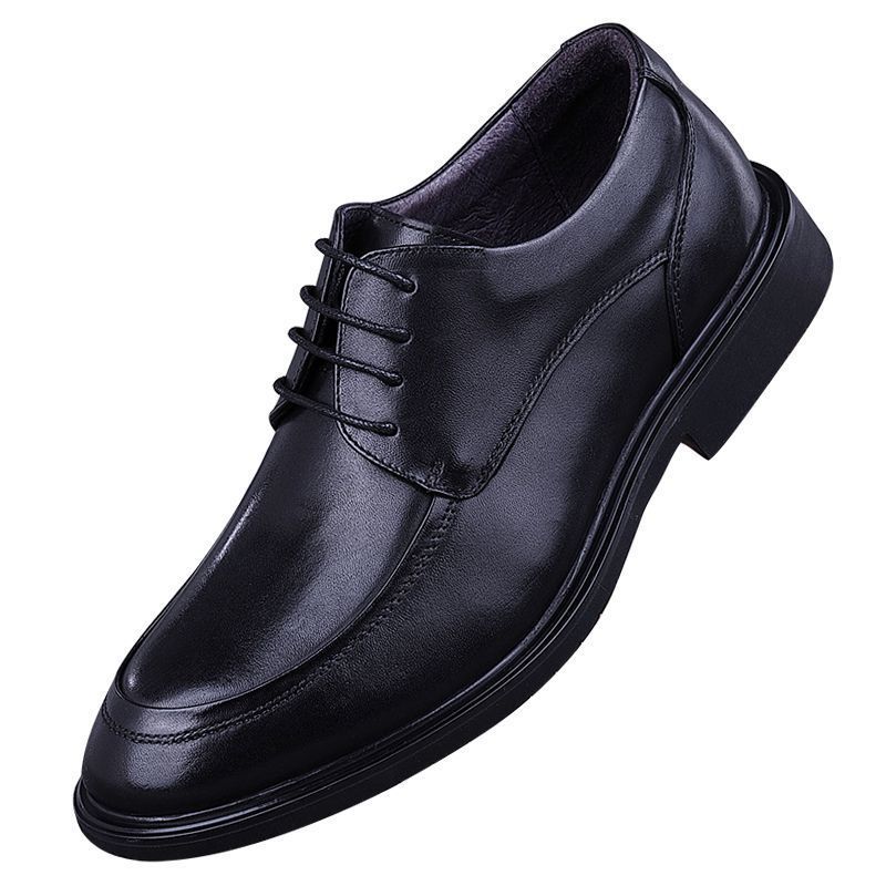 Scarpe da uomo in pelle, adatte a tutte le stagioni, di alta qualità, formali, da lavoro, da sposa, professionali, con strato superiore in pelle bovina._voghion.com