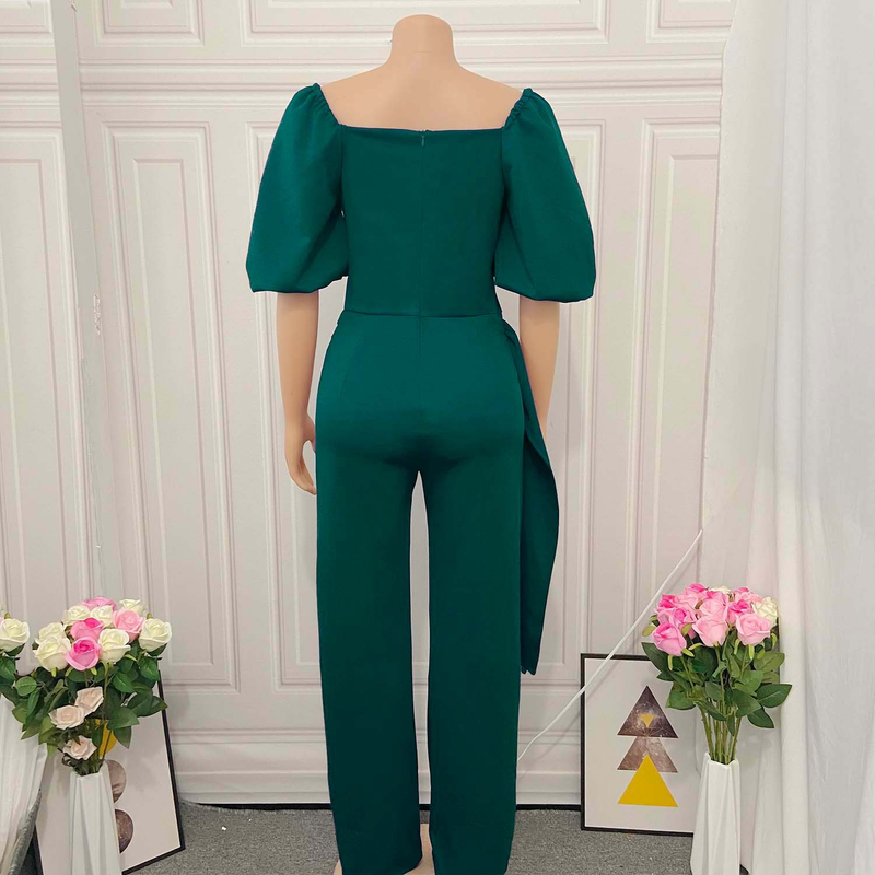 D128T Dames 2024 Zomer Hoge Taille Elegante Grote Maat jumpsuit_voghion.com