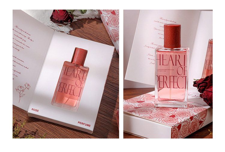 Nuovo profumo per donna, fragranza duratura, fragranza di fiori freschi, bollettino studentesco, confezione regalo di nicchia rosa, profumo, autentico_voghion.com