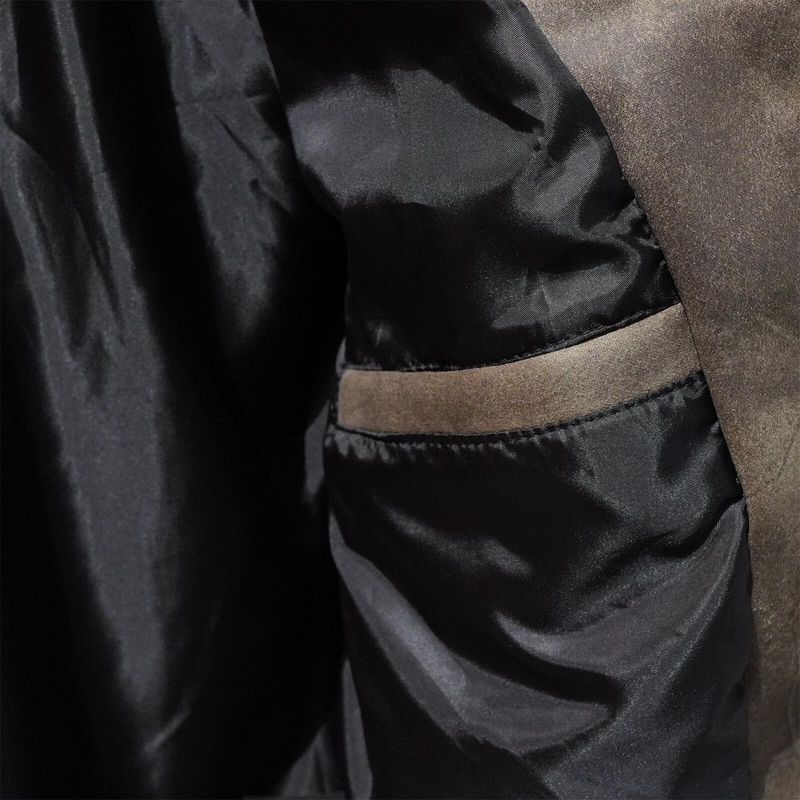 ActiveGo ActiveGo Original Men's Wholesale European And American Suede Effect Loose Fit Retro Workwear Style Brown Jacket Coat_voghion.com