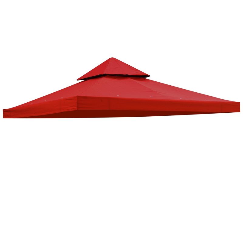 10x10ft 2T Tent Top Red10x10ft 2T Tent Top Red_voghion.com
