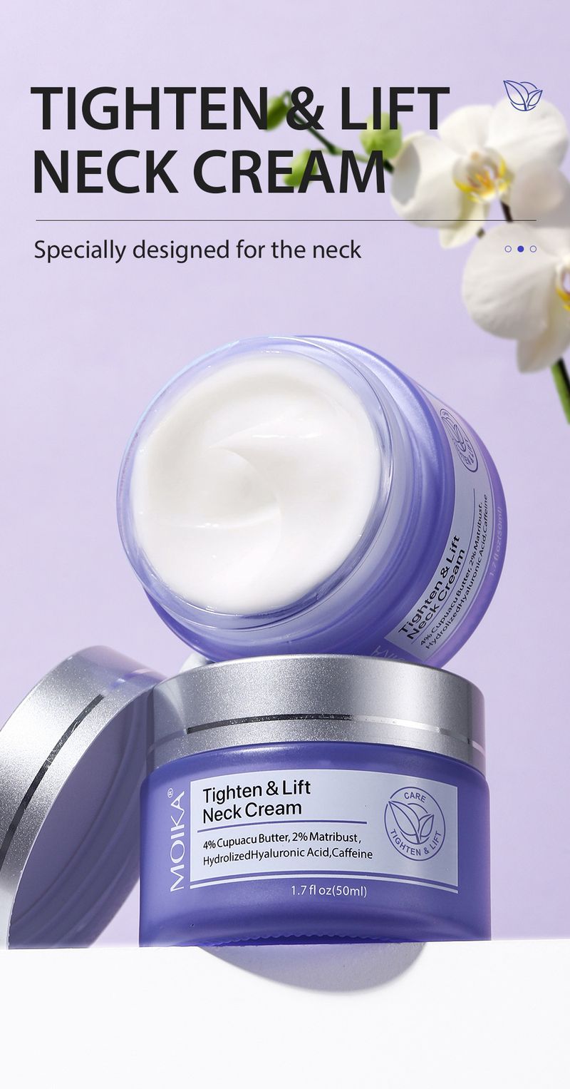 Neck Firming Cream Reduces Fine Lines And Brightens The Neck. Moisturizing Cream_voghion.com