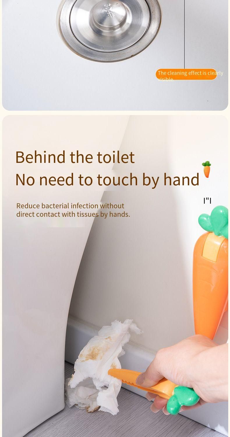 Bathroom Removal Cleaning Tool Trash Clip Toilet Drain Tweezers Hair Remover_voghion.com