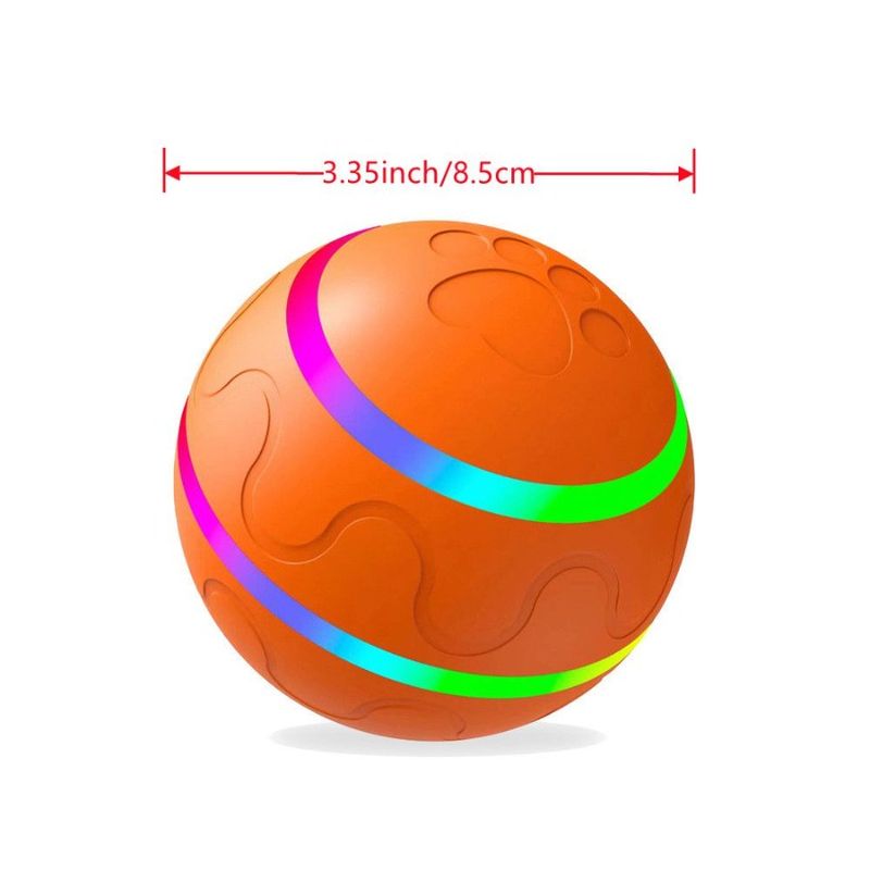 Toy Electric Balls Light With Toy; Pet USB LED Dog Rechargeable Dog Toy Chew Interactive Ball;_voghion.com