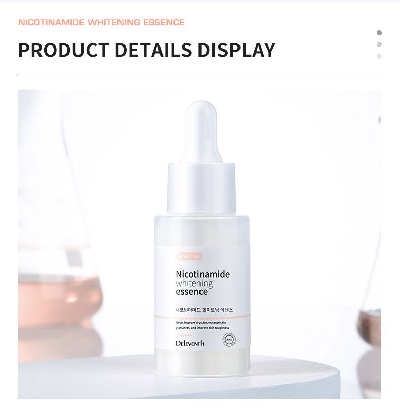 Cross Border Niacinamide Brightening Essence -nestemäinen kosteuttava, kirkastava ja ryppyjä estävä olemus_voghion.com