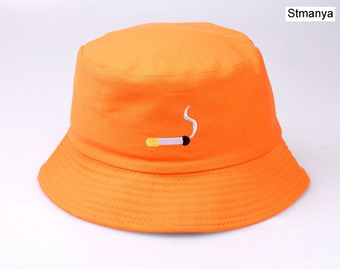 Nouveautés Nouveau Alien Pliable Seau Chapeau Femmes Plage Soleil Plat Chapeaux Hommes Pêcheur en plein air Hip Hop Cigarette Casquettes Boonie Cadeau_voghion.com