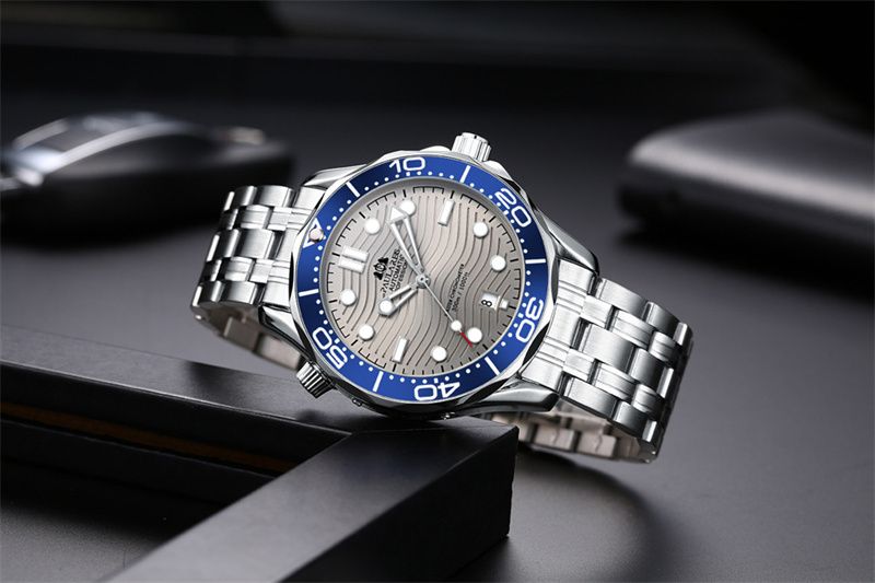 PAULAREIS P Brandneue Herrenuhren Mechanische Armbanduhr für Männer Automatikuhr Männer Edelstahl Wasserdicht Kalenderuhr_voghion.com