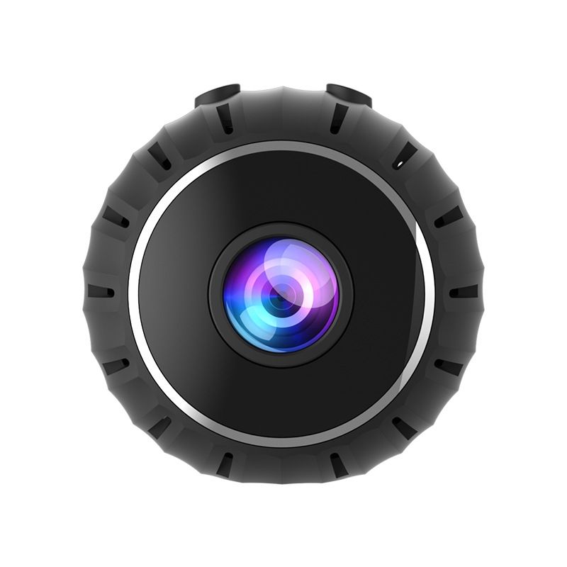 X10 HD infrapuna öise nägemisega mini WiFi-kaamera alusega (must)_voghion.com