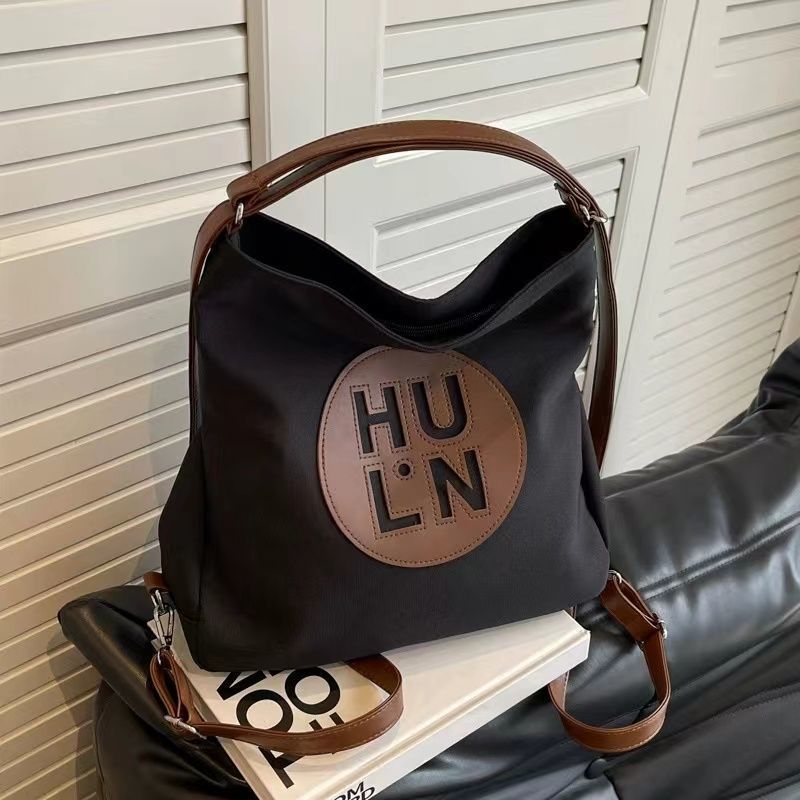 Zaino estivo da donna, grande capacità, tre in uno, doppio per viaggio, leggero, borsa a tracolla singola testurizzata_voghion.com