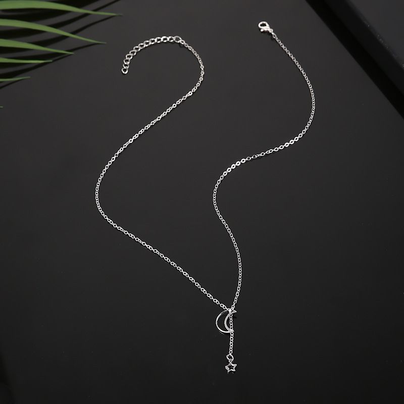 Jewelry Moon Desire Star Necklace Pendant_voghion.com