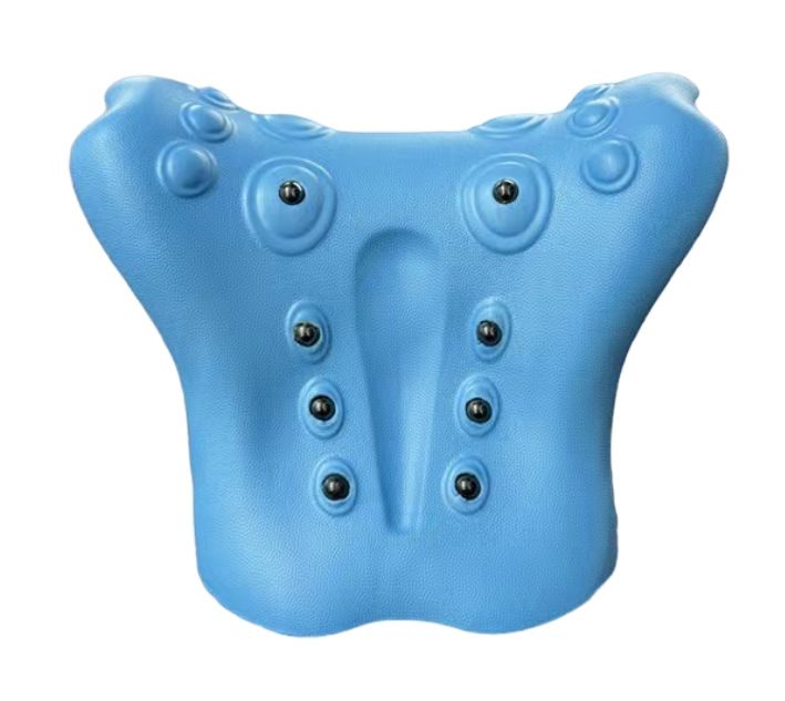 Magnetic Therapy Neck Pillow For Pain Relief - Cervical Traction Massager With Gravity Acupressure, 6+ Massage Nodes, EVA Foam Support For Neck_voghion.com