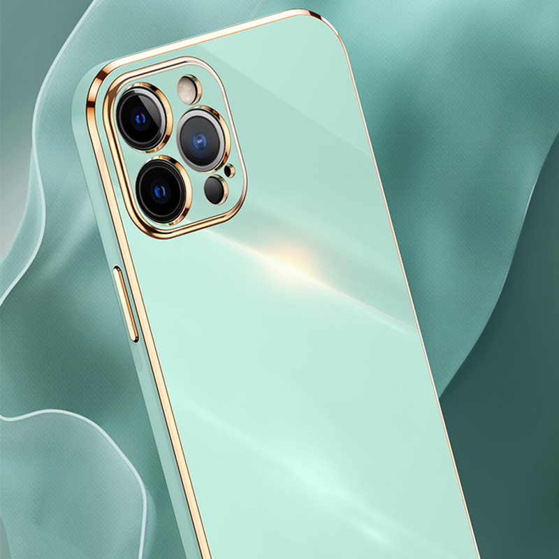 Luxury Plating Square Phone Case Til Iphone 11 12 13 Pro Max 13 Mini 6 6s 7 8 PLUS X XR XS Max SE_voghion.com