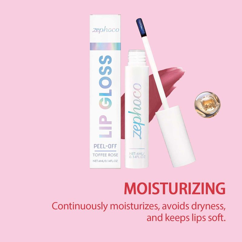 Tinta labbra peel-off idratante, setosa e nutriente, colore naturale, Zephoco Makeup_voghion.com