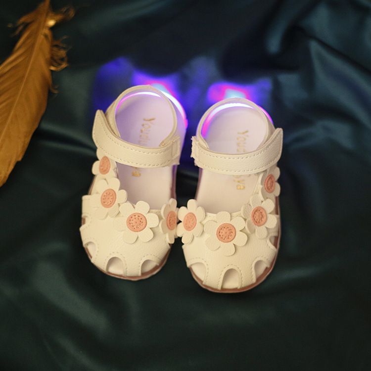 Kinder Schuhe Sommer neue stil baby mädchen kleinkind schuhe baby schuhe weichen boden nicht-rutsch verschleiß-beständig 0-1-3 jahre altes mädchen schuhe sandalen_voghion.com
