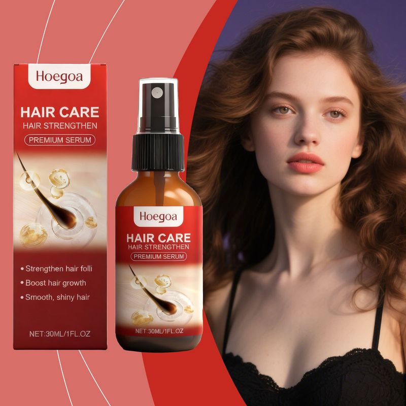 HOEGOA Care Smooth Nourishing Scalp Massage Essence Moisturizing Hair Roots_voghion.com