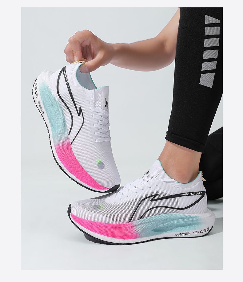 Feidian 5E hardloopschoenen 2025 Trainingsschoenen Hoogwaardige ultralichte schokabsorberende carbonboard raceschoenen_voghion.com
