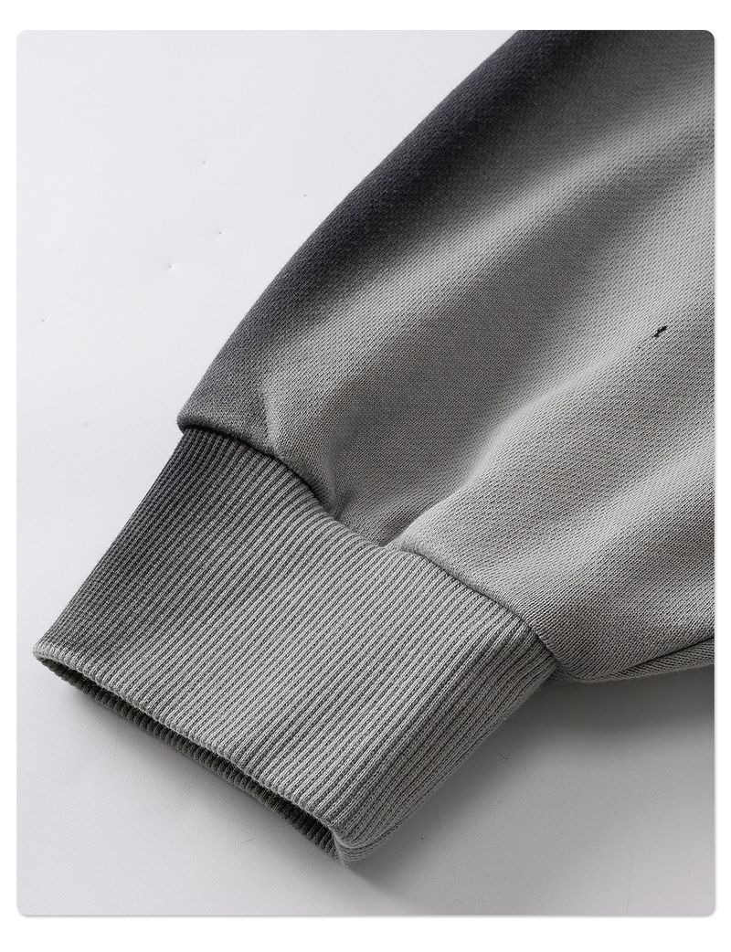 ARTIE Men's Clothing|2025 Autumn Winter New Set Personality Spray Paint Graffiti Washed Vintage Zipper Sweatshirt And_voghion.com