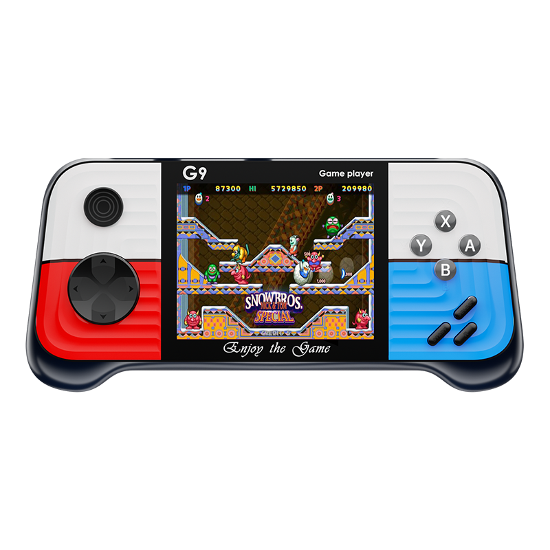 Console di gioco per nuovi giocatori, mini portatile, giocattolo educativo per bambini, con doppio joystick, piccola sala giochi_voghion.com