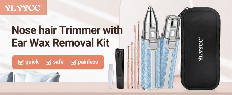 YLYYCC remover is suitable for lips, electric 2-in-1 facial shaver and eyebrow ear wax removal tool with storage box,_voghion.com