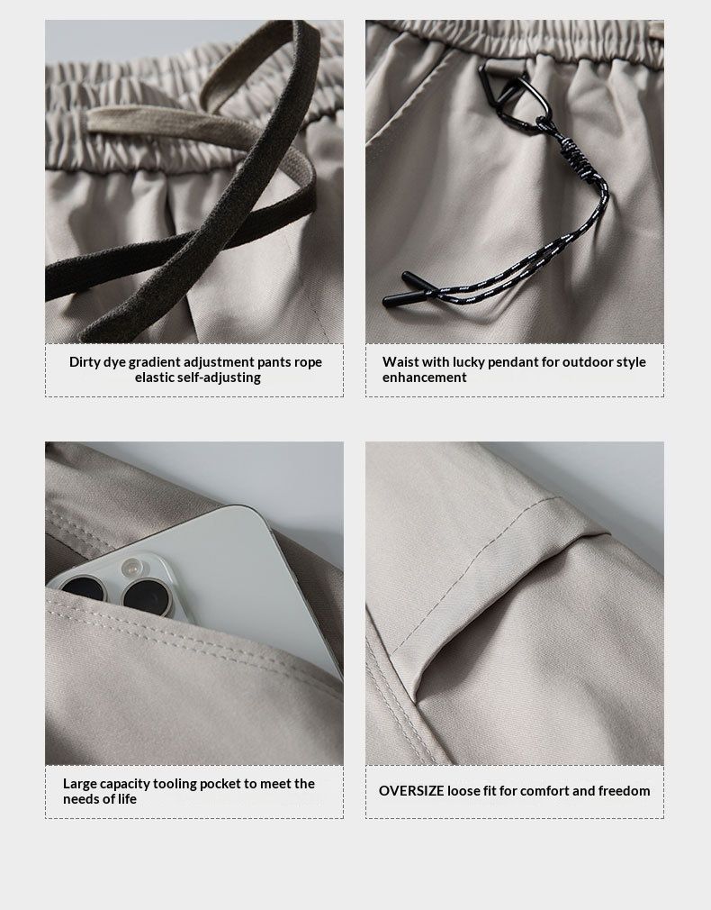 001 Cross-Border High Street American Style Trendy Paratrooper Long Functional Cargo Men's Outdoor Oversized Retro Gradient_voghion.com