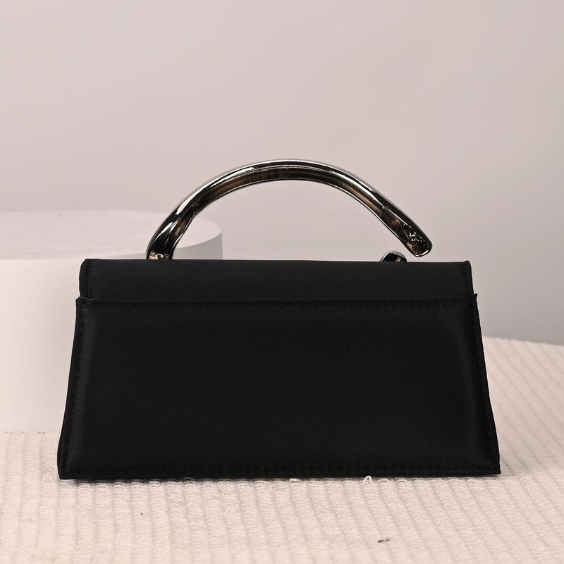 2025 New French Style Handbag Small Square Niche Fashion Personality Shoulder Satin Crossbody Women's Bag Hot_voghion.com