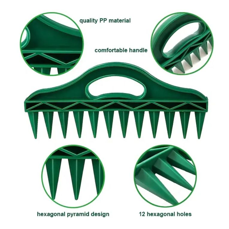 Garden Seeder Puncher Planting Hole Digger Planter Tool Gardening_voghion.com