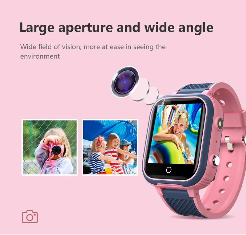 Kids' Fashion Global 4G okostelefon óra, japán, orosz és többnyelvű LT21 gyermekóra_voghion.com