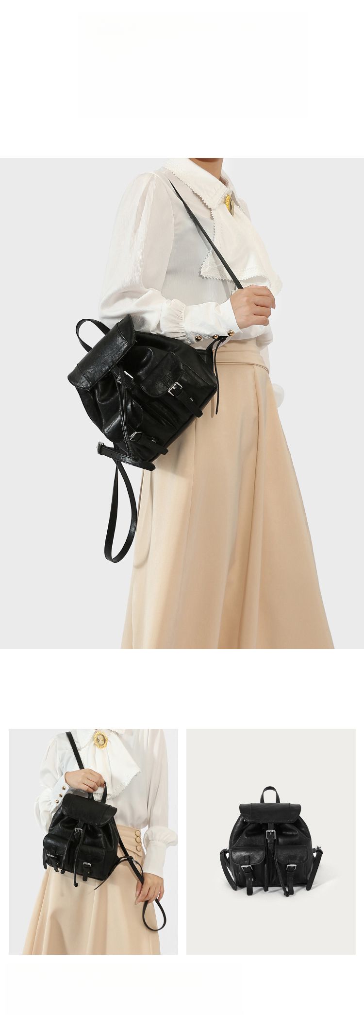 Umhängetasche Doppeltasche Design Damen Kleine Tasche Casual Hundert Personalisierte_voghion.com