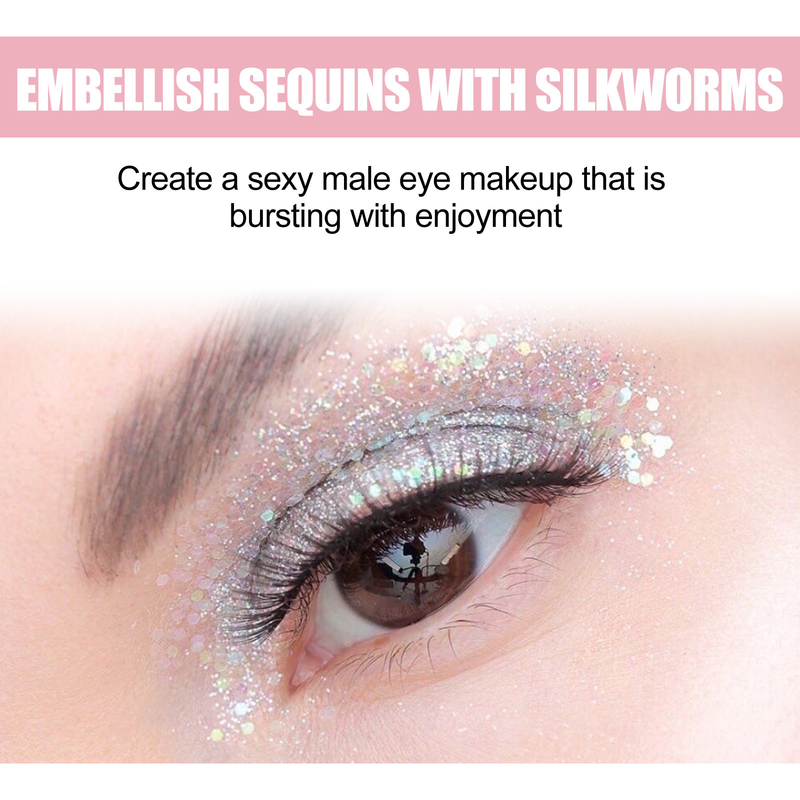 high gloss liquid eye shadow waterproof fine glitter high gloss sleeping silkworm brighten tears eye make up pearl_voghion.com