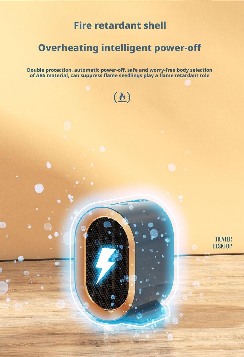 PTC Ceramic Fast Heating High Power Household Small Stove Electric Heater Hot Air Fan Desktop_voghion.com