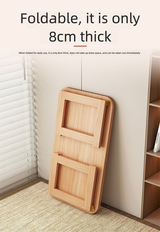 Foldable Tea Home Use, Small Living Room Space-Saving Low Dining Table, Modern Minimalist Bedside Table For Bedroom_voghion.com