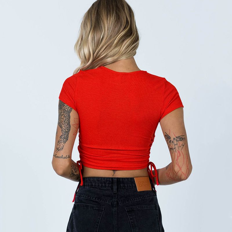Sexy Pit Stripe Open Navel Short Savelkamās siksniņas apaļš kakla t-krekls ar īsām piedurknēm_voghion.com