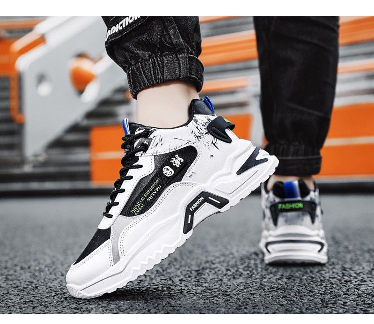Putian Autumn Summer 2023 New High-top Sports Casual Running Men's Dad Trendy Shoes_voghion.com