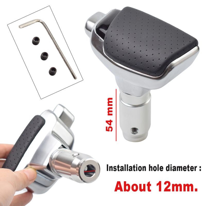 For Nissan Pathfinder R51 X-Trail T31 2008-2013 for Renault Koleos SM5/QM5 Knob Stick Head Car Gear Shift Lever Handl_voghion.com