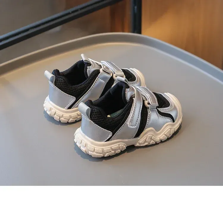 Zapatillas de deporte transpirables para niños y niñas, de otoño 2024, nuevas, ligeras, suaves y versátiles_voghion.com