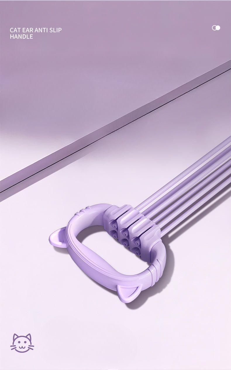 Verstellbares Band für Frauen und Schulter-Stretching-Übungen, Yoga, Schönheit, Widerstand, elastisches Seil, Rückentrainingsgerät_voghion.com