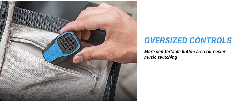 MZ-628 bærbar mini magnetisk sugekop trådløs Bluetooth-højttaler bærbar udendørs IPX67 vandtæt steosøjle_voghion.com