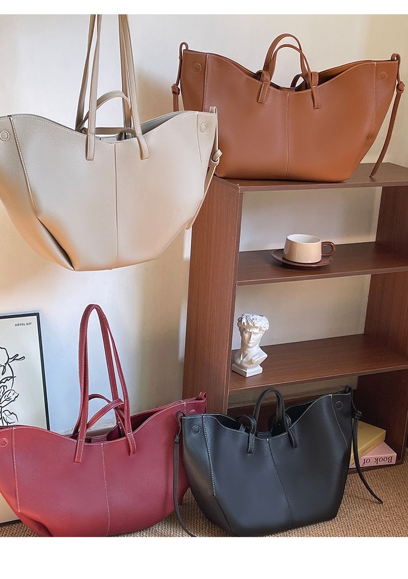 Stylish Shoulder Tote Bag For Women - Spacious Wing Design, Crossbody & Handheld, Versatile For Daily Use_voghion.com