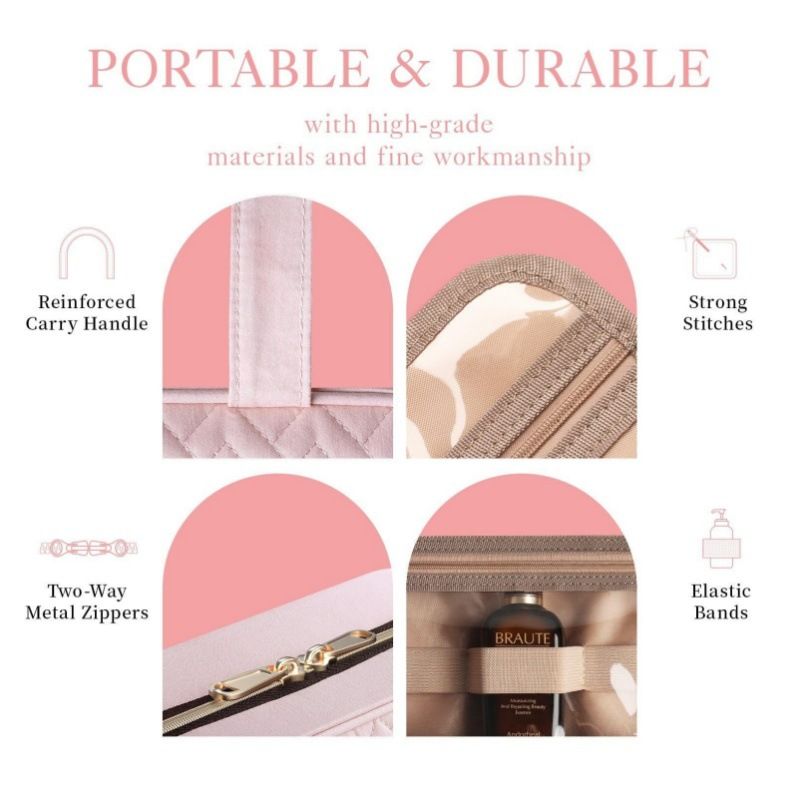 Borse portaoggetti, nuova borsa da viaggio per articoli da toeletta con gancio, borsa da toeletta, borsa cosmetica, elegante set da viaggio portatile_voghion.com