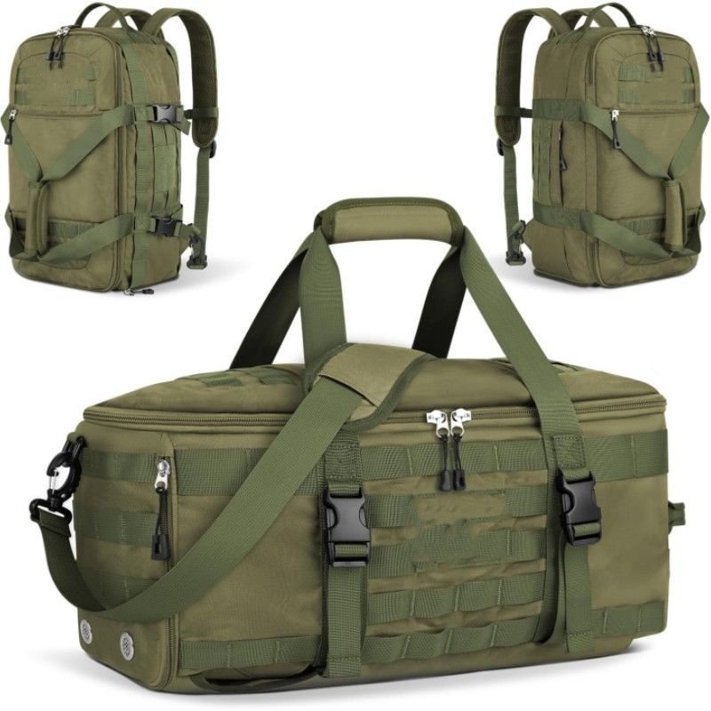 Men's Bags Universal Travel Duffel Bag With Shoe Compartment Gym Bag Unisex 3 In 1 Large Capacity Multifunctional Backpack_voghion.com
