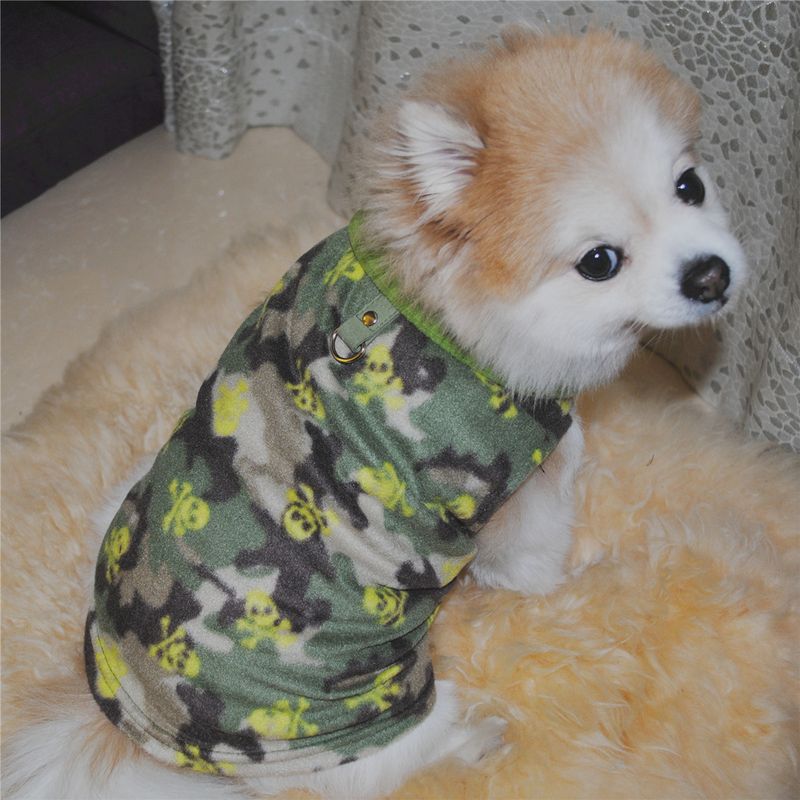 Abbigliamento per animali domestici diretto dalla fabbrica, per cani, autunno e inverno, in pile polare, fibbia di trazione, 27 colori brevettati, saranno oggetto di indagine_voghion.com