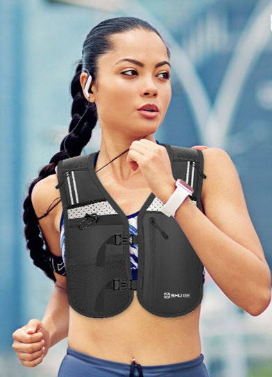 Kamizelka sportowa Marathon Mesh, oddychająca, wielofunkcyjna, torba turystyczna do biegania w terenie_voghion.com